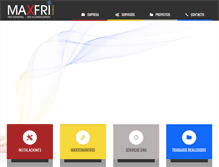 Tablet Screenshot of maxfri.com